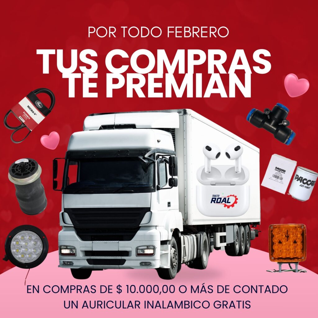 te premian. Un audífono gratis en compras desde $10,000,00 - Tracto Roal